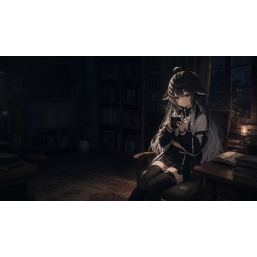 Whale Girl · ORCA LINK · Dark portrait
