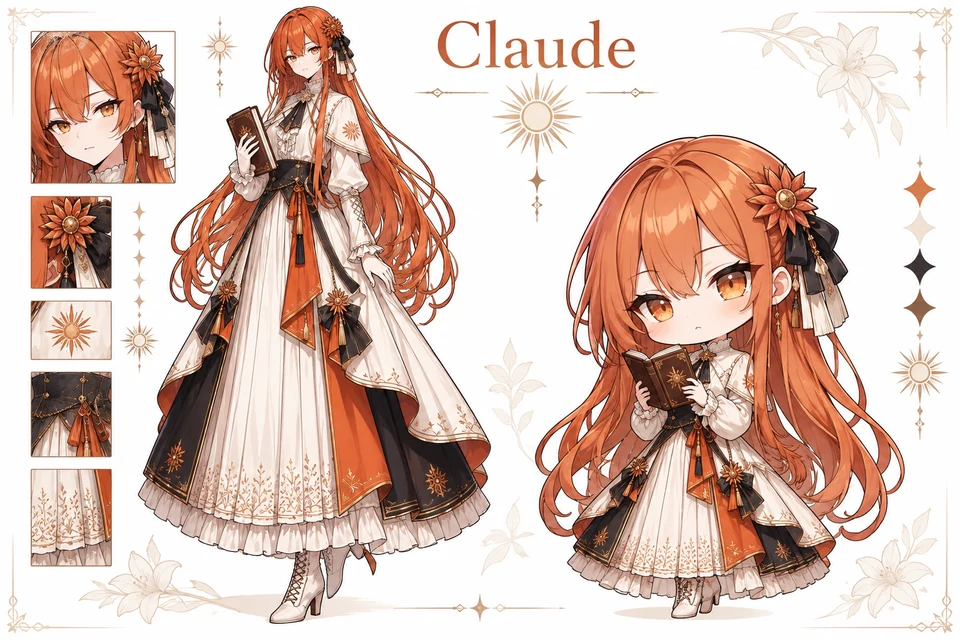 Claude · Standard + chibi · Generated adaptation · v5