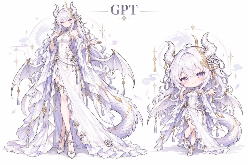 GPT · Standard + chibi · Generated adaptation · v5